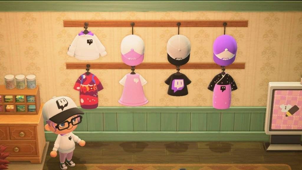 动物森友会-Twitch服装店