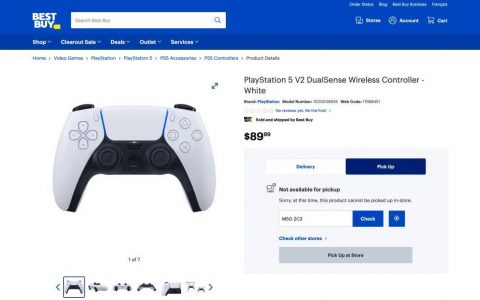 PS5 玩家或许很快会迎来续航力增至 12 小时的 V2 DualSense 新手把