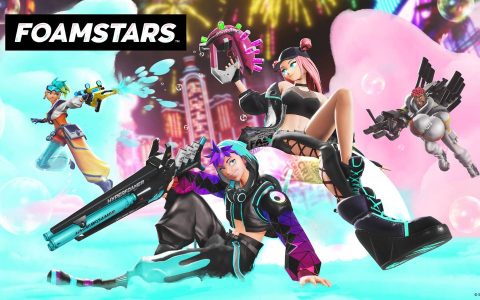 泡泡派对射击游戏《FOAMSTARS》公开发售日，同步登场PLUS每月免费游戏