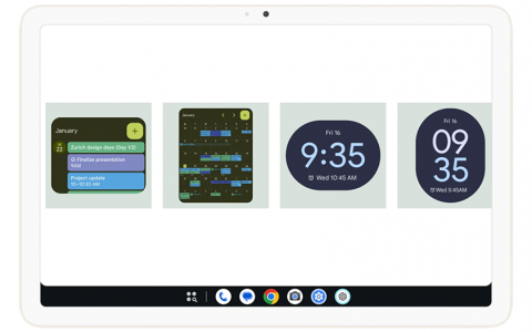 锁定屏幕 Widget 小工具可能重回 Android 系统
