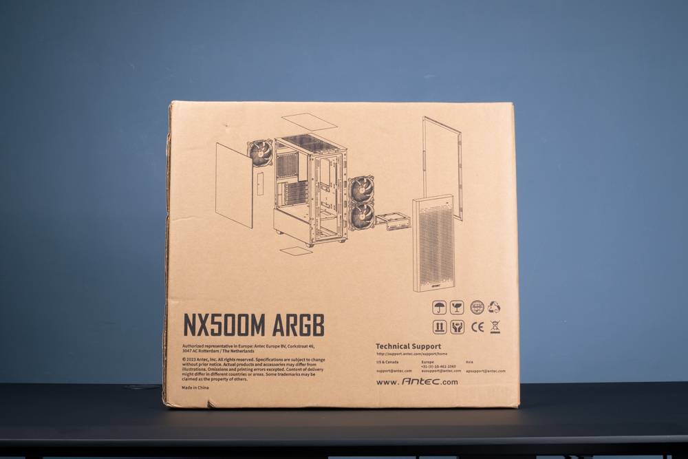 Antec NX500M ARGB机壳开箱|小壳支持360水冷、USB-C接口