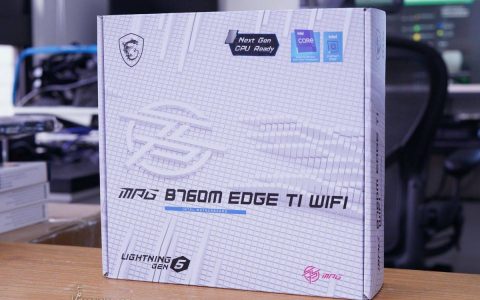 MSI MPG B760M EDGE TI WIFI 开箱测试， 12+1+1相供电设计