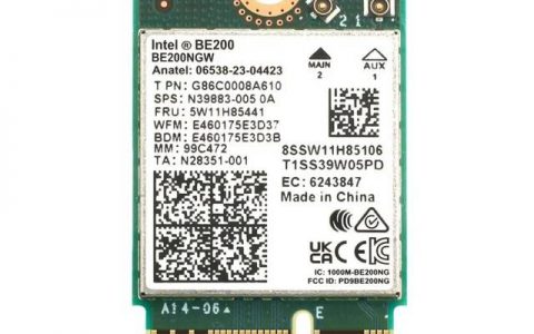 Intel发布Wi-Fi/BT修正Driver 解决BSOD死机及找不到WiFi网络BUG