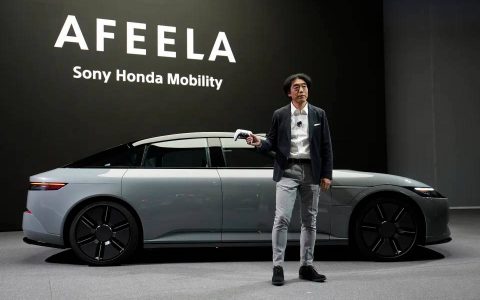 索尼与本田展示合作概念电动车“Afeela”，竟可用 PS5 摇杆控制移动？