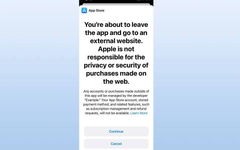 Apple 更新美区 App Store 审核指南，允许开发者使用第三方支付但仍会抽成