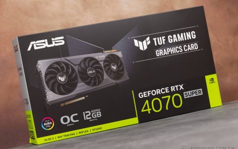 华硕TUF Gaming GeForce RTX 4070 SUPER评测：比公版还省电的超频版显卡