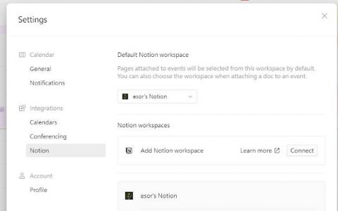 Notion 新日历整合 Notion 所有数据库任务与 Google 日历行程