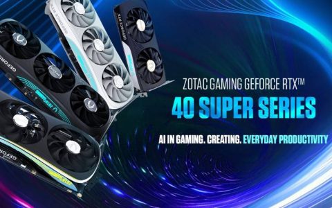 ZOTAC GAMING GeForce RTX 40 SUPER系列显卡正式登场