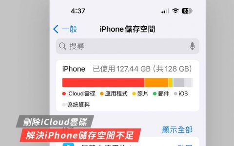 释放iPhone空间：删除iCloud云盘，解决存储不足的问题