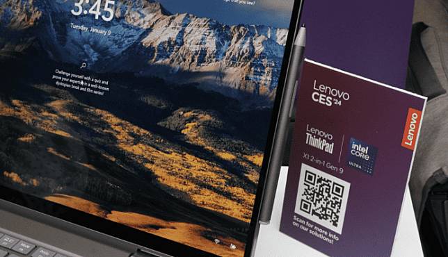 【CES 2024】Lenovo 全新 ThinkPad X1 Carbon 12th Gen ThinkPad X1 2-in-1 9th Gen 登场 配备 Intel Core Ultra 处理器