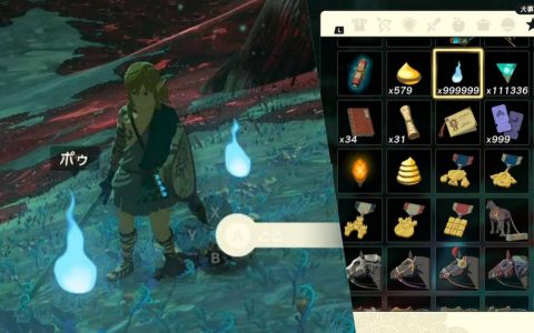 《王国之泪》玩家立志收集「魄」直到上限，历时1885小时集到999,999终于看见系统讯息