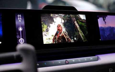 你可以在 Sony、Honda 的 Afeela 概念车里玩《地平线》