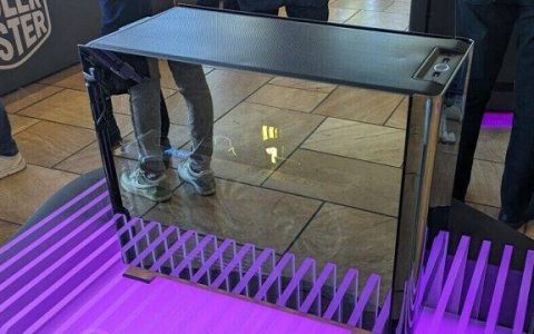 CES 2024 ： Cooler Master 展出NR200P V2与NR200P Vision，镜面玻璃概念机壳