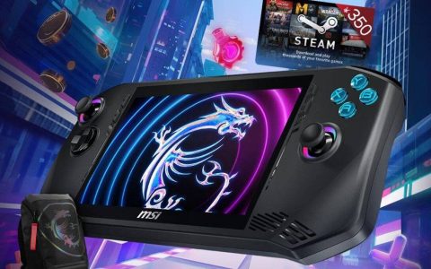 MSI CLAW 游戏掌机， 用上Intel Core Ultra 7 155H 平台