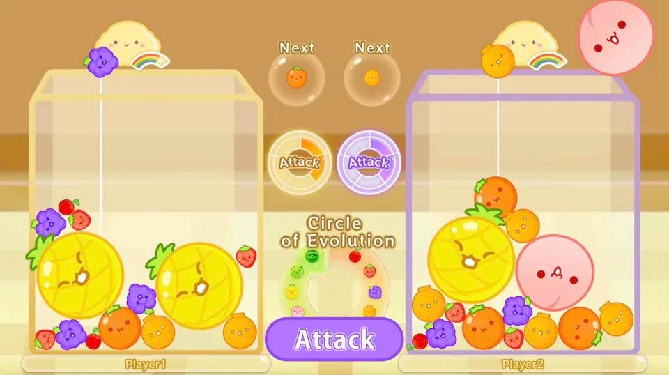 西瓜游戏公开多人对战DLC(图源:Nintendo)
