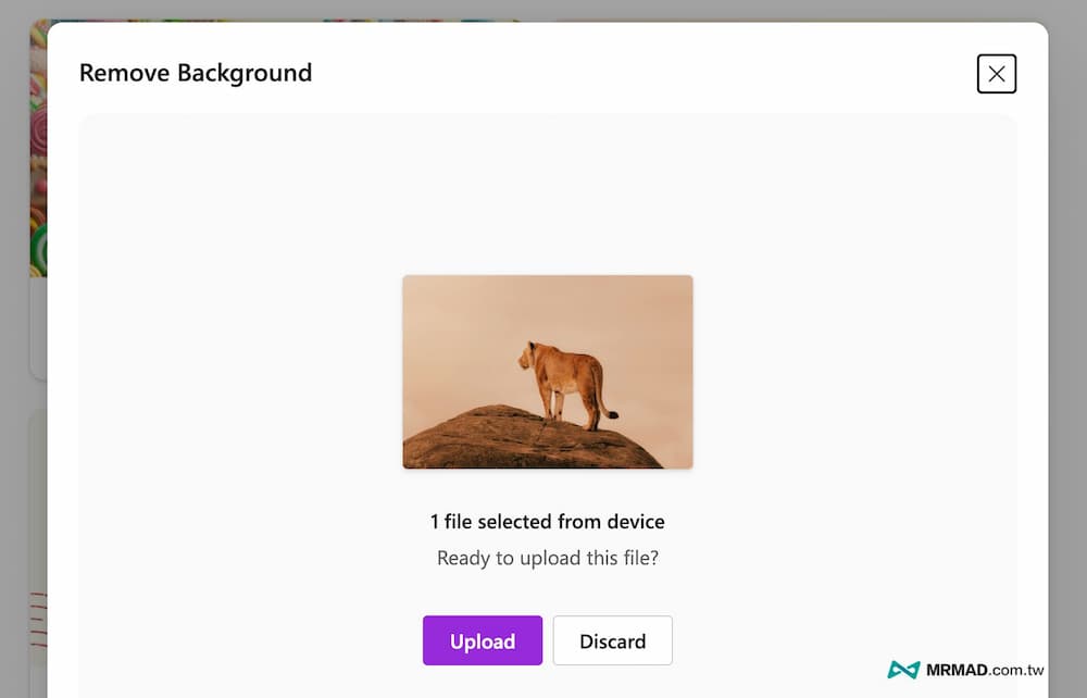 Remove Backgorund：利用AI替图片去背与编辑