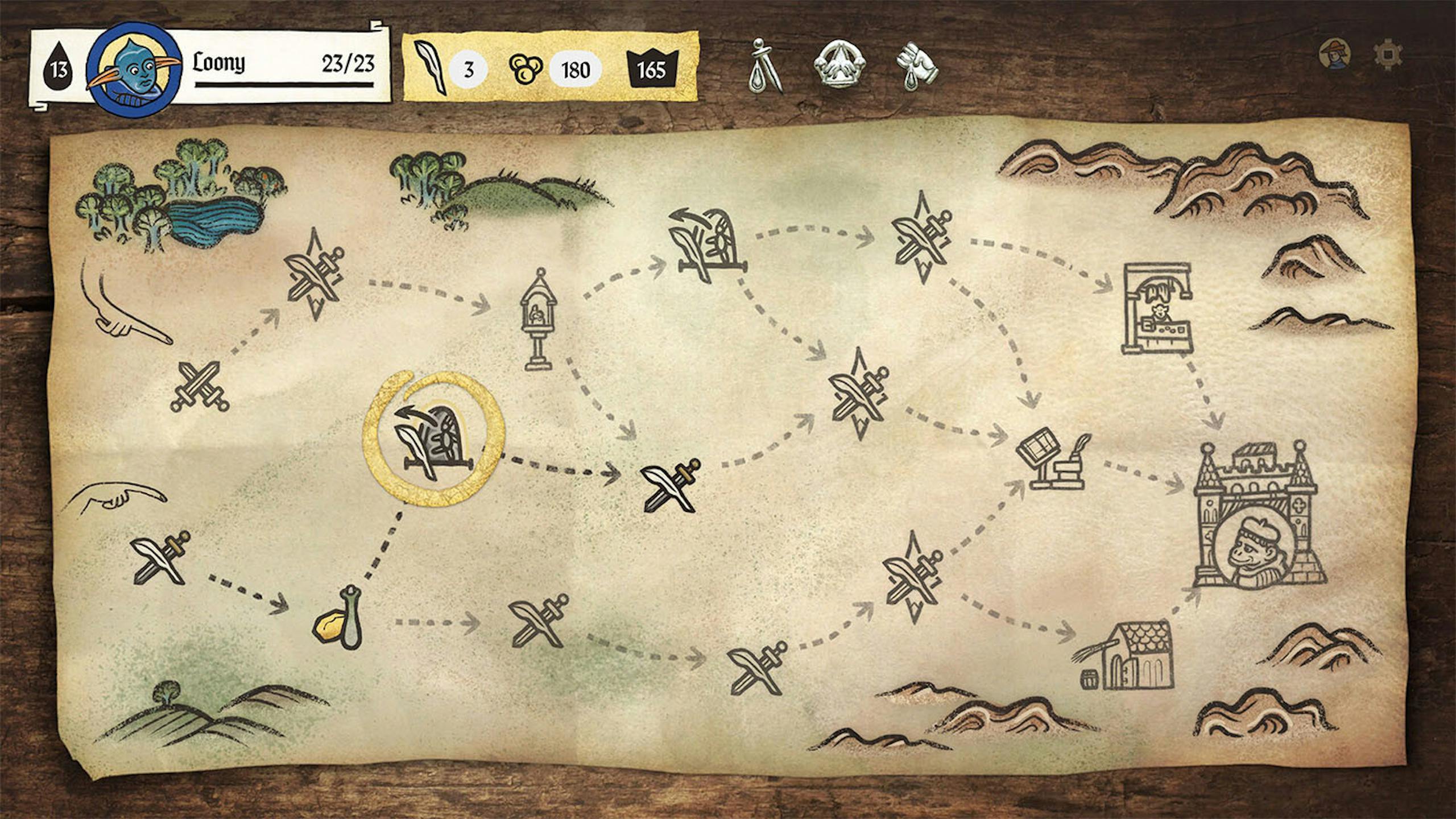 Steam极度好评笔墨策略游戏Inkulinati神笔谈兵 画出各种古人迷因迎战强敌