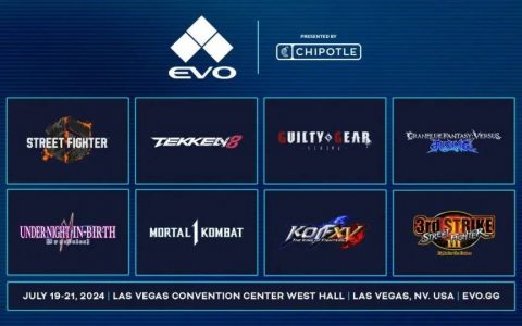 年度格斗盛事 EVO 2024 举办时间确认，八款游戏主要参赛游戏名单公布