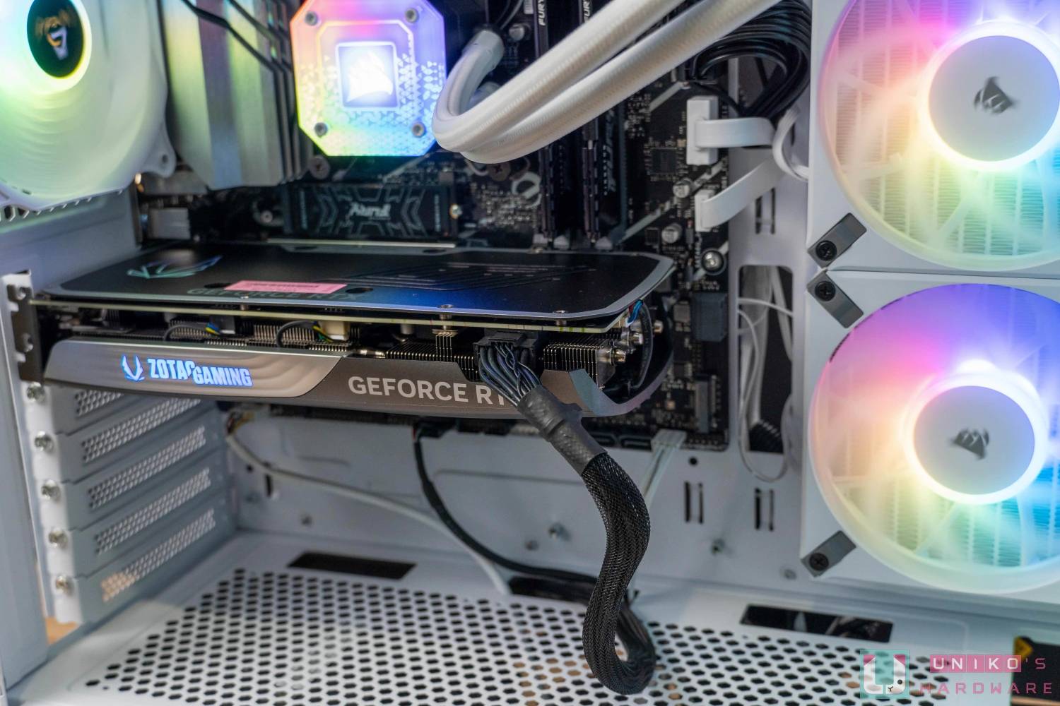 前方搭载双 160 mm ARGB 风扇！ Antec NX416L White 机壳开箱评测