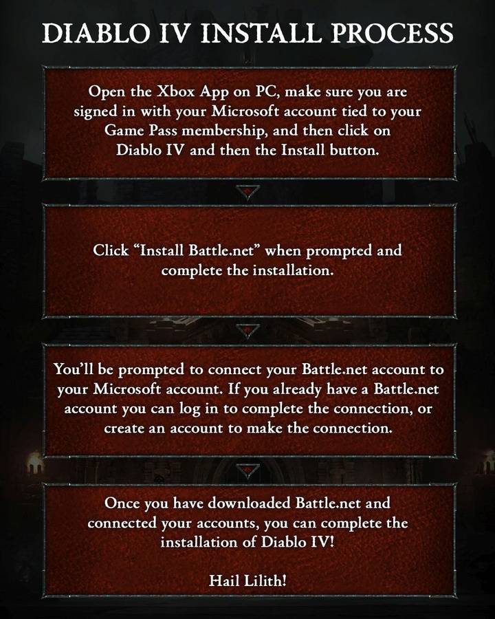 《暗黑破怀神 IV》将于本周登陆 Xbox Game Pass，PC 版需另外安装 Battle.net