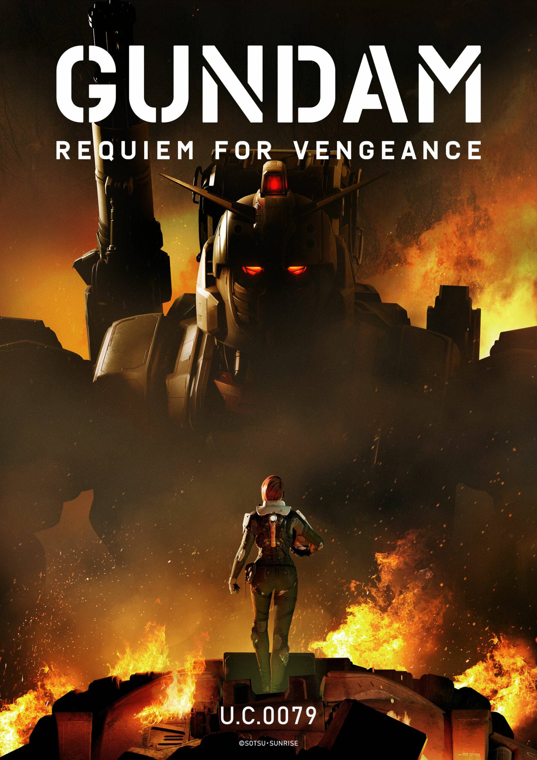 UE5动画《Gundam: Requiem for Vengeance》公布新的预告片和播出年份！