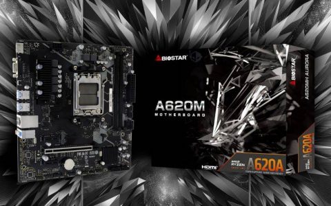映泰推出首款AMD A620A芯片组主板，采用B550芯片组，配备Gen3接口