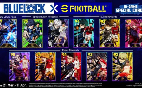 《eFootball 2024》与《蓝色监狱》展开合作！游戏同步加入新功能