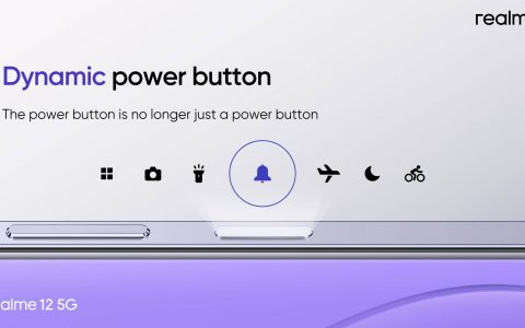 iPhone 15 Pro 同款按键？realme 12 5G 预告即将发布：新增 Dynamic Button！