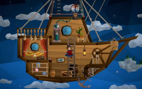 大学生团队开发绘本风热气球生存冒险《Passing By - A Tailwind Journey》发售