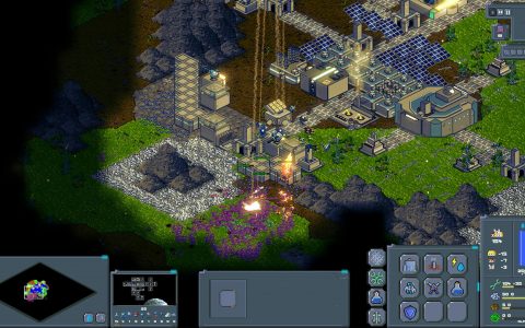 Steam基地建设游戏From Glory To Goo 在外星球上建造殖民地、对抗怪物