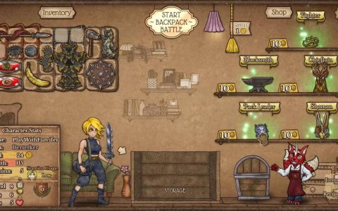 Steam库存整理战斗游戏《背包乱斗 Backpack Battles》抢先体验正式展开，新增狂战士与烈焰术士
