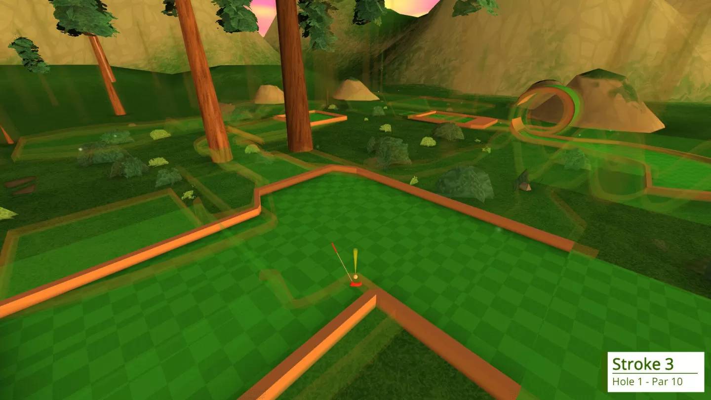 益智高尔夫新作《4D Golf》获 Steam 玩家极度好评，透过高尔夫探索更高的维度！