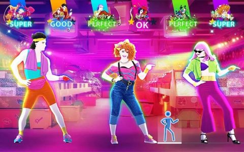 《Just Dance 舞力全开 》游戏画面中的舞者，不是电脑动画而是「如假包换」的真人