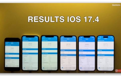 iOS 17.4 续航测试出炉：多款机型大致不变，唯独iPhone 13下降近1小时