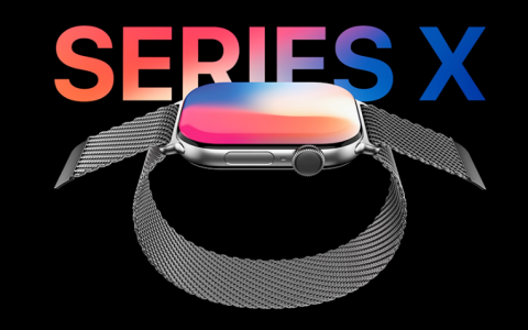 最新Apple Watch X/Series 10模拟产品图现踪，融入美型设计的动作按钮来了