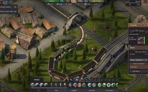 Steam 好评铁路都市模拟游戏《Sweet Transit》正式版 4/22 上线