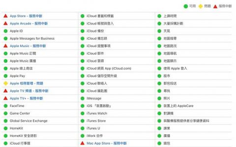 App Store、Apple Music、Apple TV 全球故障 出现「无法连接」问题