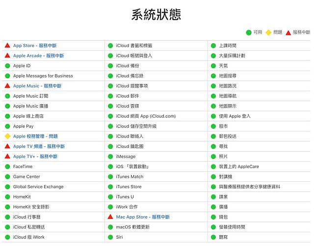 App Store、Apple Music、Apple TV 全球故障 出现「无法连接」问题