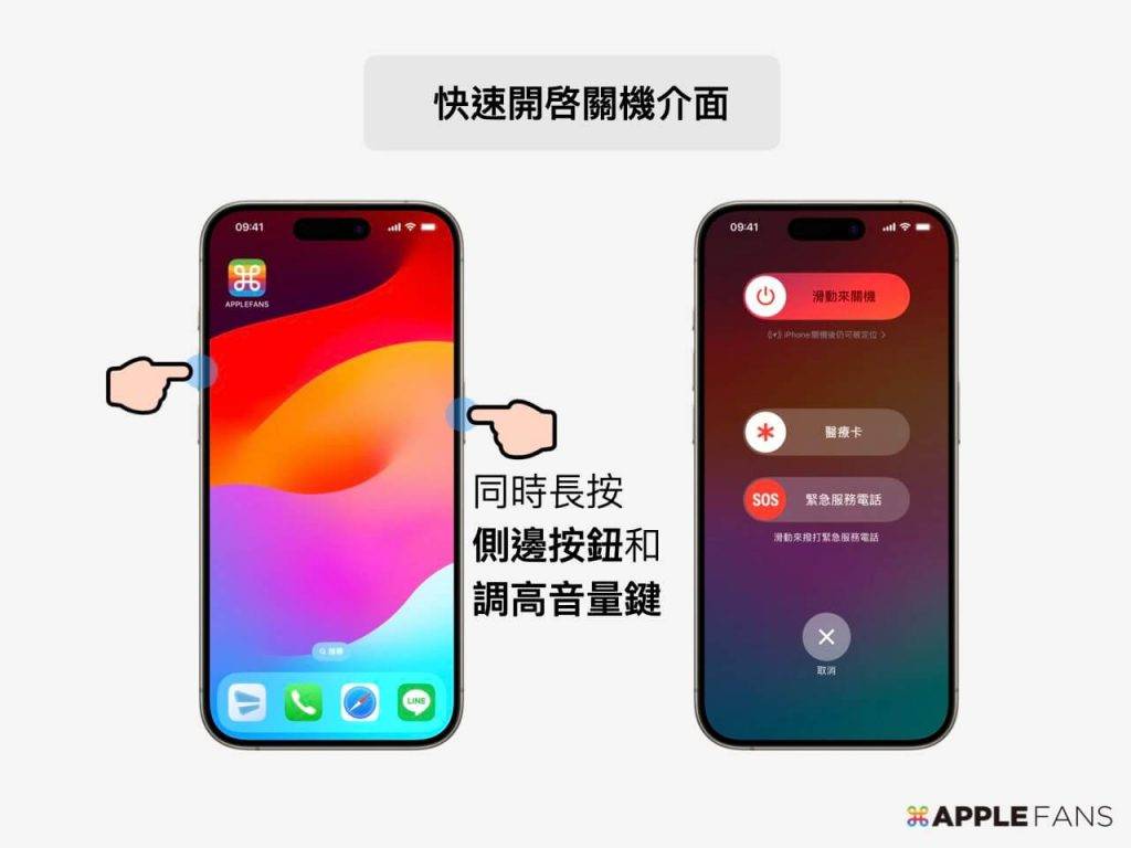 iPhone 侧边按钮