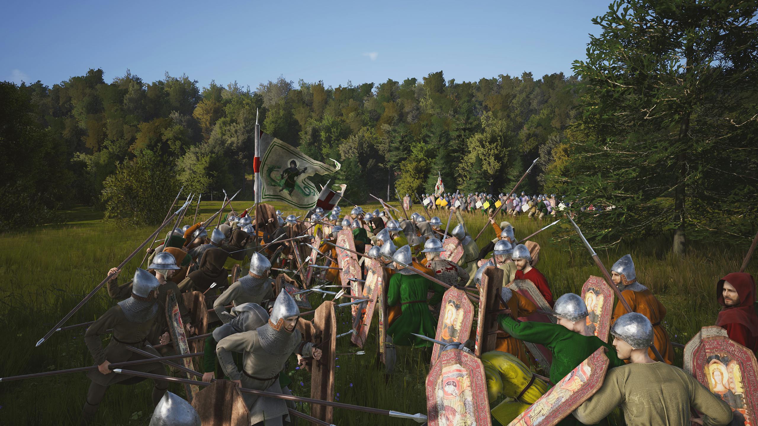 Steam中世纪城市经营庄园领主Manor Lords 规划领地经济结构 组成军队对抗外敌