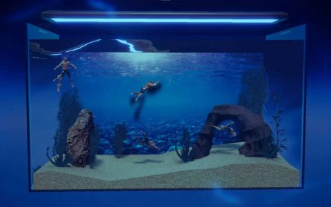 《壮士水族馆-肌肉水族馆模拟器-》Steam 页面公开，让肌肉男疗愈你的身心健康