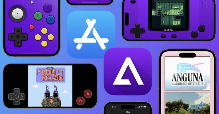 Delta 模拟器登陆 App Store成最受欢迎的 iOS 游戏模拟器，冲上免费 APP 排行榜