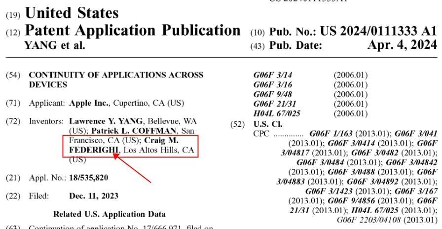 iOS 揸Fit人的一项专利揭示未来，Apple 设备之间无缝切换