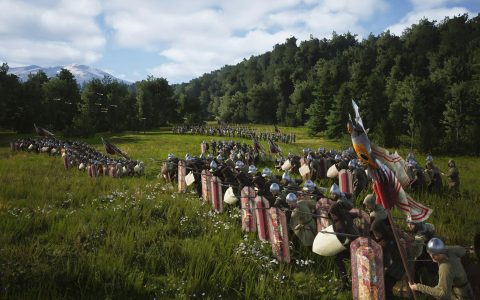 Steam中世纪城市经营庄园领主Manor Lords 规划领地经济结构 组成军队对抗外敌
