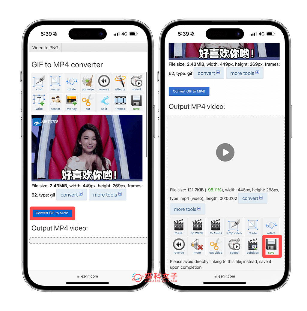 GIF 转发视频文件：下载视频文件