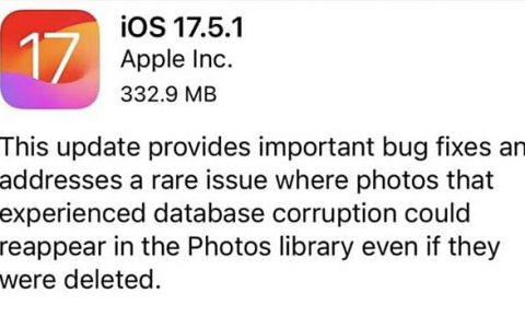 Apple 解释相片「复活」问题 是数据库损坏导致