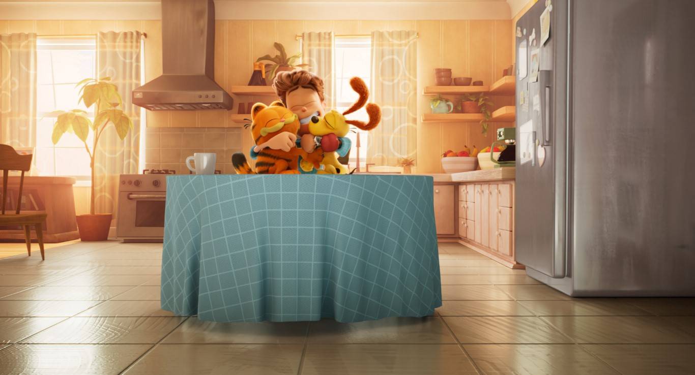 《The Garfield Movie》影评：可爱又搞笑，适合一家大小观看的动画片