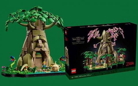 LEGO、任天堂再度合作 推出《萨尔达传说》积木套装