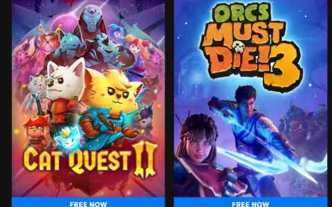 免费游戏别错过！Epic Game Store本周限免两款游戏，截至5月9日晚上11点！