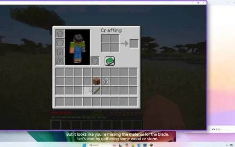 微软用《Minecraft》展示AI协助游戏，能看见、听见、提供帮助